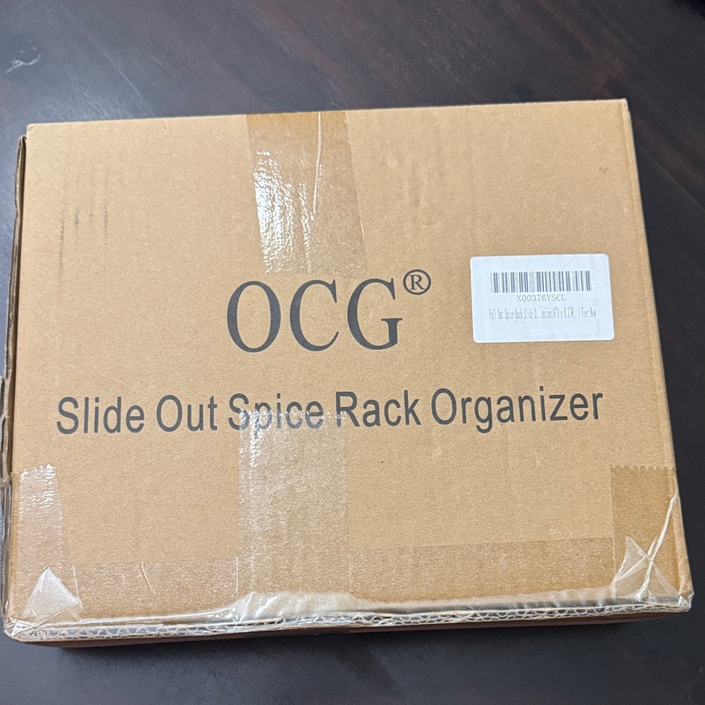 Slide Out Spice Rack Organizer - Silver